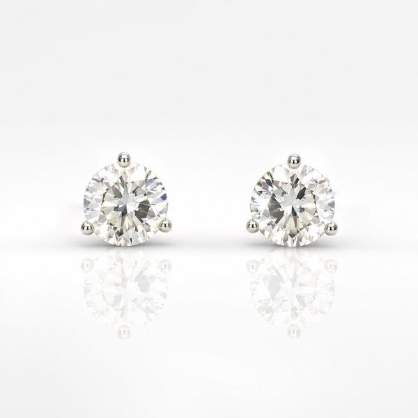 GIA Diamond Stud Earrings