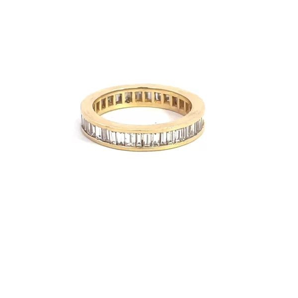 Baguette Diamond Band