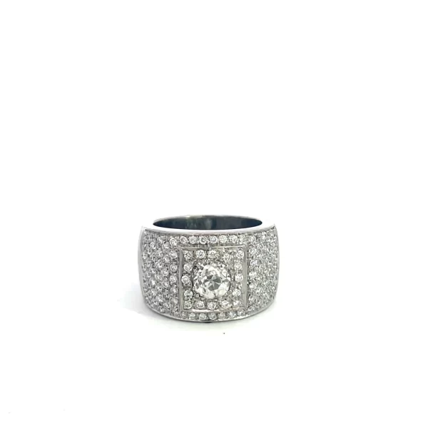 White Gold Diamond Ring