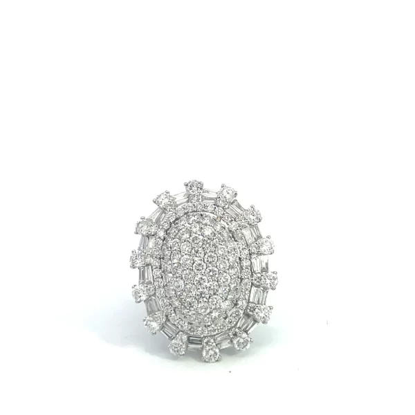 White Gold Diamond Ring
